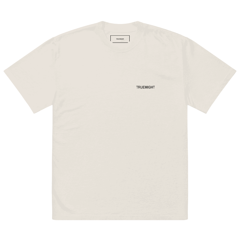 Oversized off white T shirt