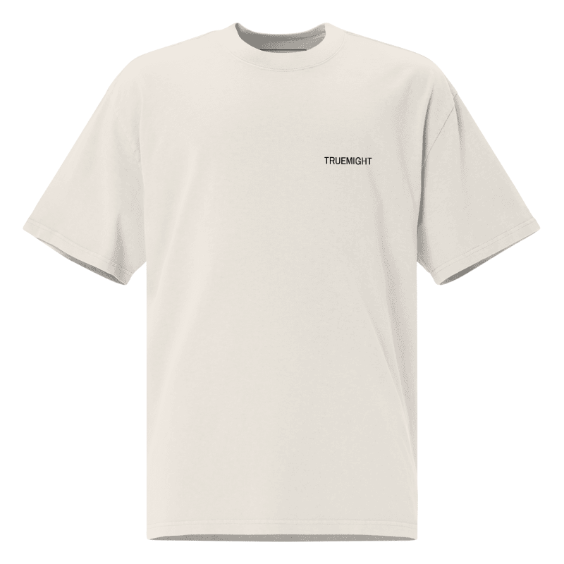 Oversized off white T shirt